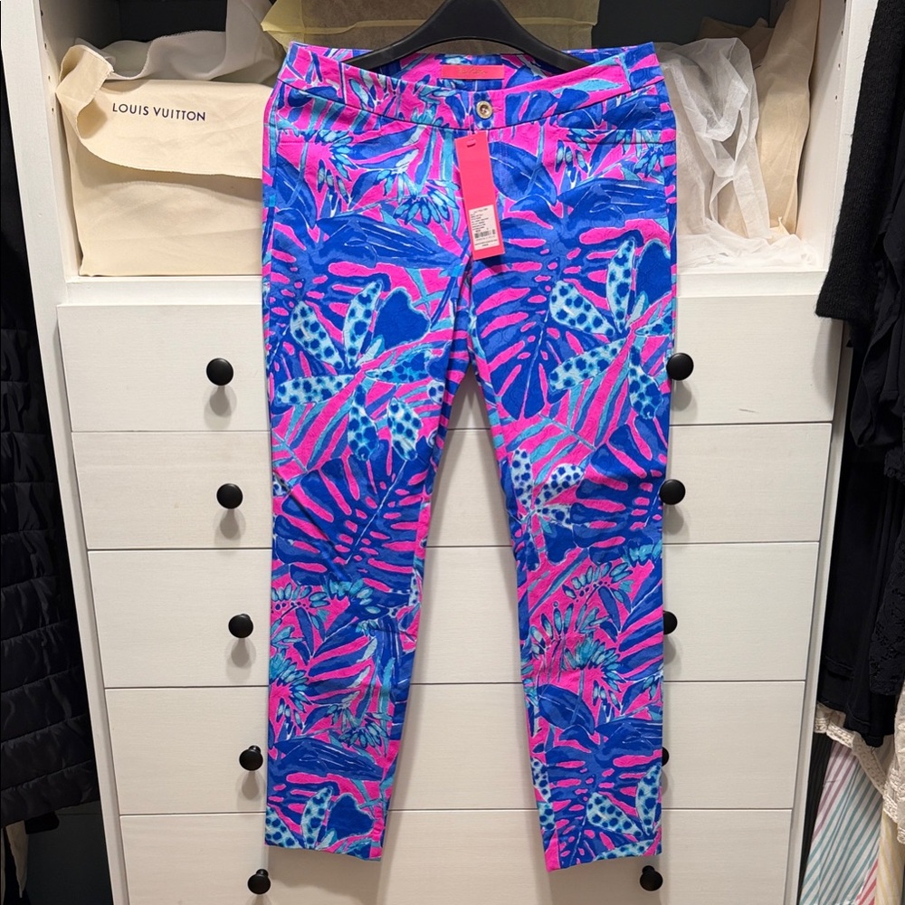 Lilly Pulitzer Pink and Blue pants